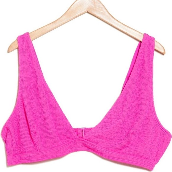 Good American Other - Good American Always Fit Support Bra Top Hawaiian Pink Size 3 New With‎ Tags
